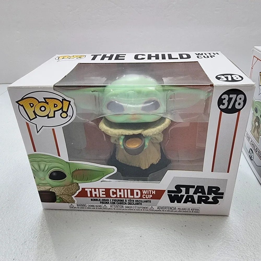 The Child Starwars Mandalorian 368, 378, 379 New In Box Lot Of 3
